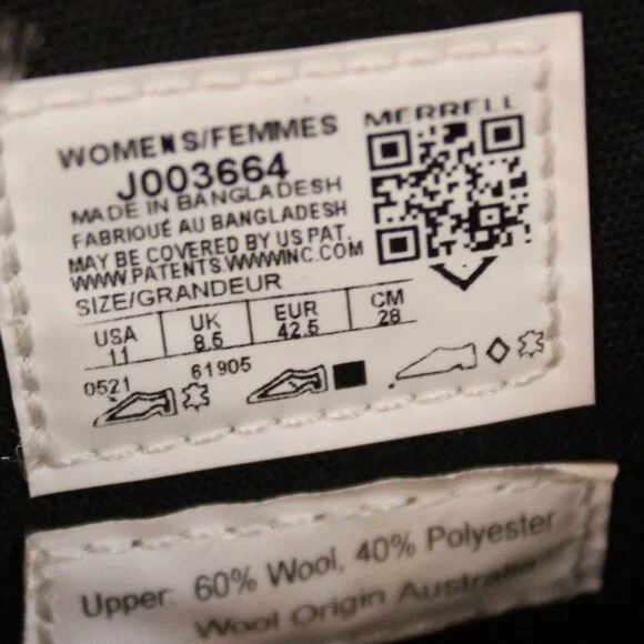 Merrell Shiloh II Burgundy Leather Ankle Boots Women’s NWOB Size 11 - Picture 9 of 15